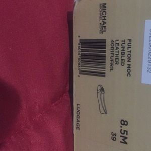 MK Fulton Moc luggage leather